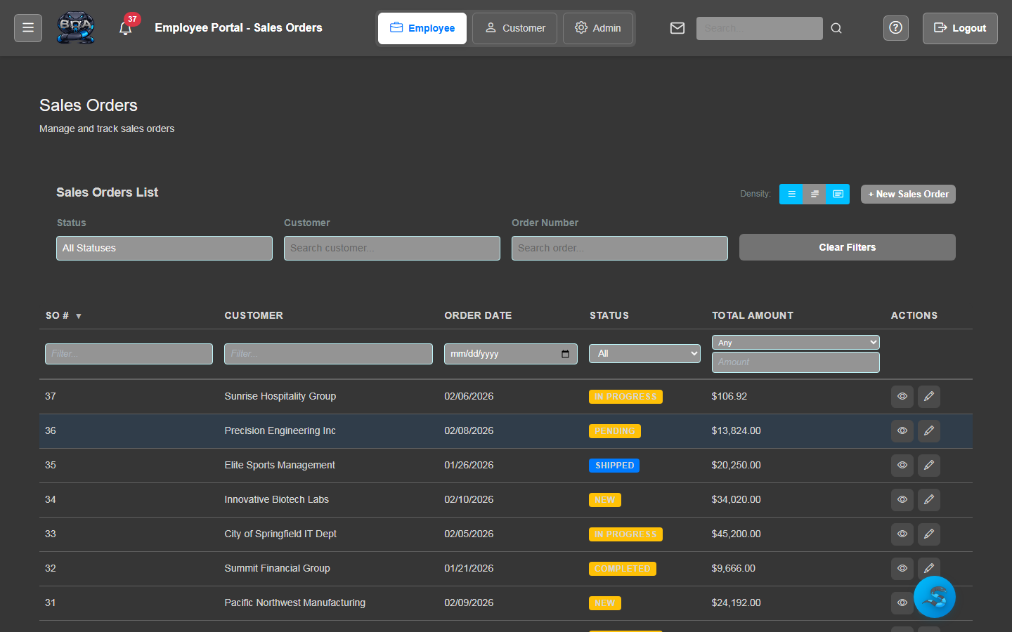 Delivery Notifications